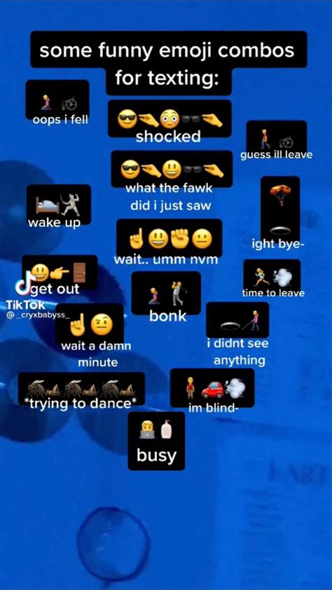 emoji combos funny
